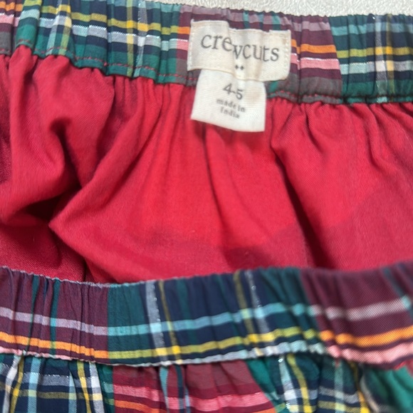 Crewcuts tartan plaid skirt 4-5 - Picture 4 of 4